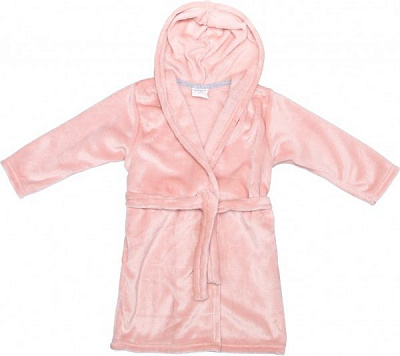 Халат детский для девочки Білтекс с ушками р.110 розовый 