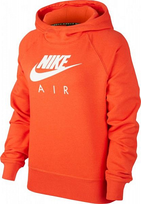 Джемпер Nike W NSW AIR HOODIE BB BV5132-891 р. M помаранчевий