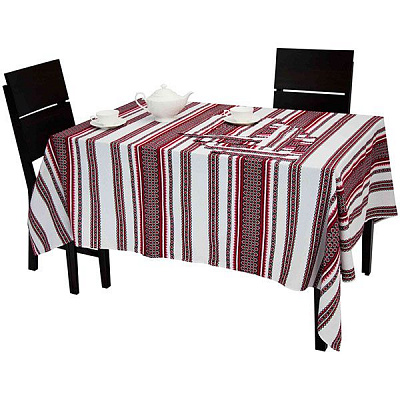 Комплект столовый 17,3 140x230 см красный Эдельвика 