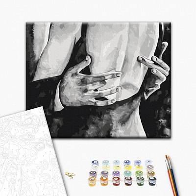 Картина по номерам Язык тела 5 © Anna Esthete 40х50 см Brushme