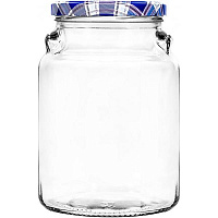Банка з кришкою 0,9 л 1900Н Everglass