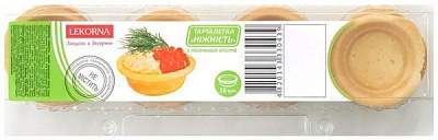Тарталетка ЛЕКОРНА Ніжність 138г (4820143330439)