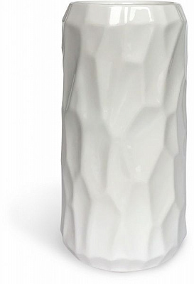 Ваза керамическая белая Яра 27.5 см Резон