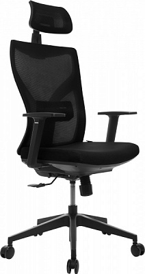 Кресло GT Racer H-3002 черный 