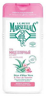 Гель мицеллярный Le Petit Marseillais с соком алоэ вера и цветком яблоневого дерева 400 мл