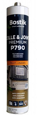 Клей-герметик полиуретановый Bostik PU 790 300мл белый