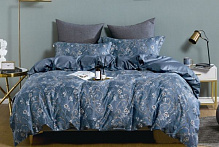 Комплект постельного белья Ragal Blue семейный синий La Nuit 