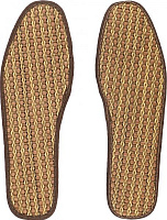 Устілки для взуття бамбук Роллі 44-45 коричневий