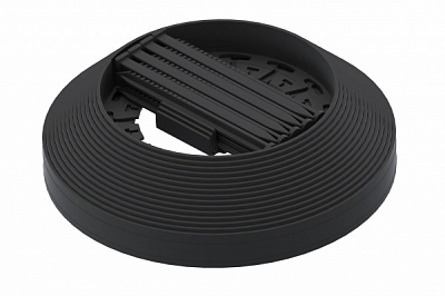 Бордюр газонный Vodaland NewFixLight B-900.04.04-PE черный