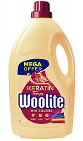 Гель для машинной и ручной стирки Woolite для цветных тканей с кератином 4,5 л