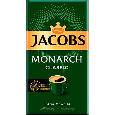 Кофе молотый Jacobs Monarch 230 г 
