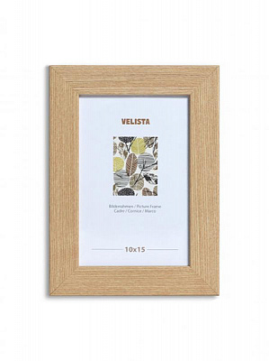 Рамка для фото Velista 24W-3206-11v з паспарту 1 фото 40х50 см світле дерево