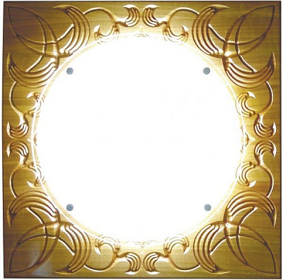 Світильник стельовий Декора НББ 32220 2D LED 24 Вт черешня