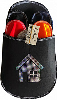 Набор тапочек La Nuit для гостей 5 пар р.one size разноцветный House 