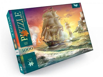 Пазли Danko Toys 1000 ел. с.10 №10 Battle Ship С1000-10-10