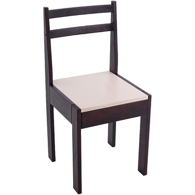 Стілець кухонний Trembita із спинкою горіх-в 800х390х390 мм