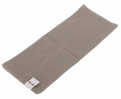 Чохол для приборів La Nuit Квітка 10x25 см сірий