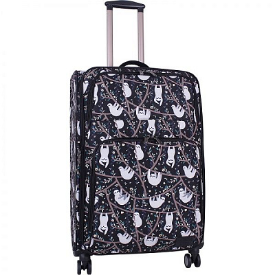 Чемодан Bagland 90 л разноцветный Ленивец 37966274 суб. 760 