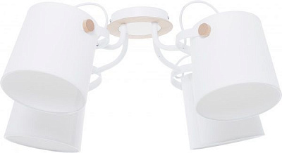 Люстра стельова TK Lighting Click 4xE27 білий 1254