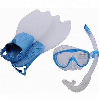 Набор для плавания Speedo Glide Scuba Set JU blue р.33-36 8-035930309 голубой