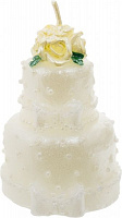 Свеча Свадебный торт 4.5 x 8 см