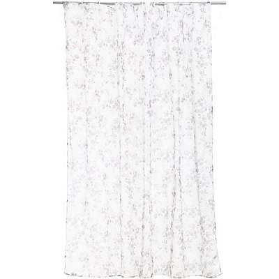 Тюль La Nuit Этамин Цветы фиолетовая 290х275 см