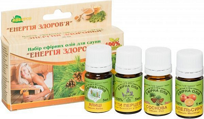 Набір ефірних олій Адверсо Энергия здоровья 20 мл