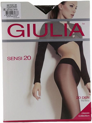 Колготки Giulia Сенси 20 den р. 3 кремовый 