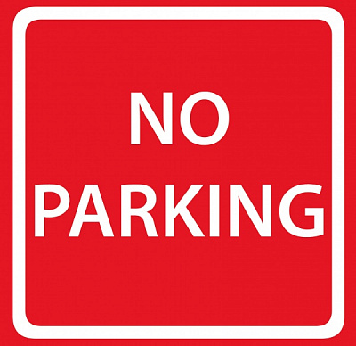 Наклейка MAXGROUP Парковка запрещена NM-124