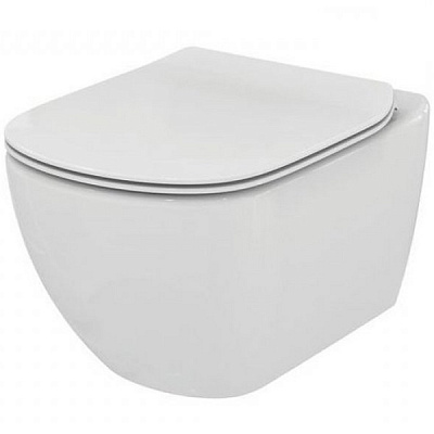 Унітаз Ideal Standard Tesi AquaBlade T007901 із сидінням S/С THIN T352701