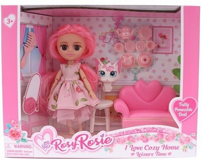 Набір з лялькою Rosy Rosie RR004