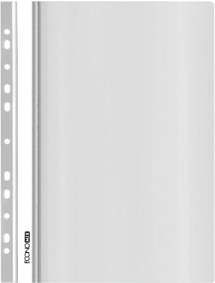 Скоросшиватель А4 Economix с перфорацией, фактура 