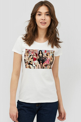 Футболка YAPPI WW1081 р.S белый