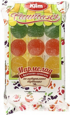 Мармелад Klim Фруктова фантазія 240 г