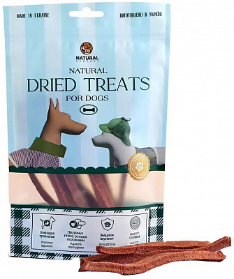 Лакомство Naturall мясные полоски из баранины 100 г (4820241161508)