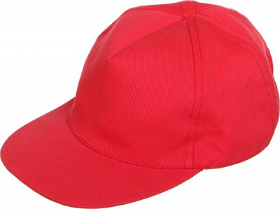 Кепка 100% хлопок красный