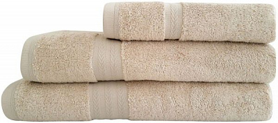 Рушник махровий Clips 100x150 см бежевий La Nuit