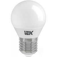 Лампа світлодіодна IEK ECO 5 Вт G45 матова E27 220 В 4000 К 