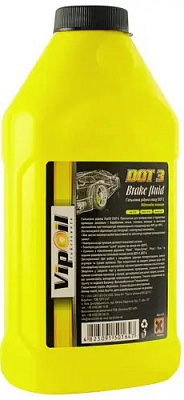 Тормозная жидкость VipOil DOT-3 0,78л (701354) 