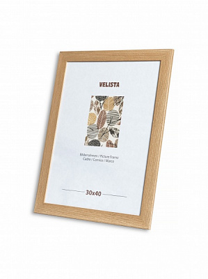 Рамка для фото Velista 30BW-3206-11v 1 фото 30х40 см світле дерево