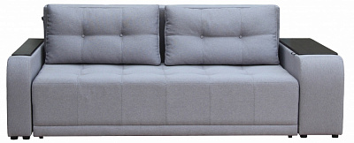 Диван прямой Берегиня Батлер правый серый графит 2430x1100x910 мм