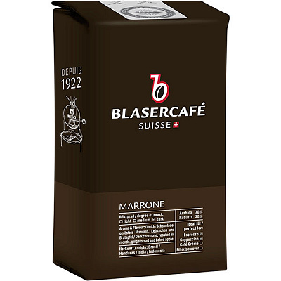 Кава в зернах Blaser Cafe Marrone 250 г (7610443002054)