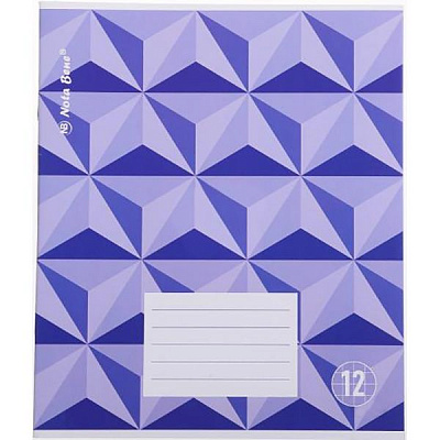 Тетрадь Nota Bene 1_2019 в клетку 12 листов