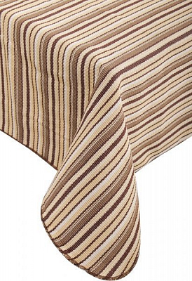 Скатертина 1-11-140-240-008 140x240 см бежевий Gemitex