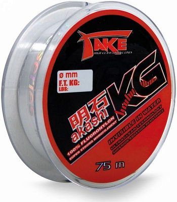 Леска  Lineaeffe Take Akashi 75м 0.18мм 7кг 3044018