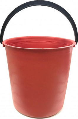 Ведро без крышки красное 10 л 