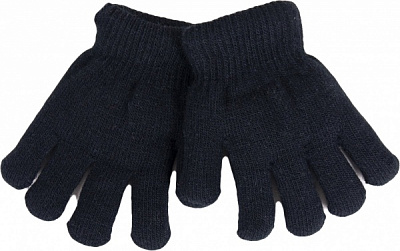 Варежки YO! р.14 черный 