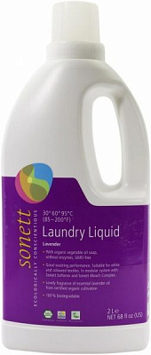 Гель для машинной и ручной стирки Sonett органический 2 л