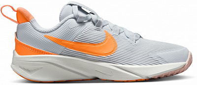 Кроссовки для девочек Nike STAR RUNNER 4 DX7614-008 р.33,5 серые