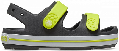 Сандалии Crocs Crocband Cruiser Sandal T SG/Ac 209424-1NJ р.22/23 серый